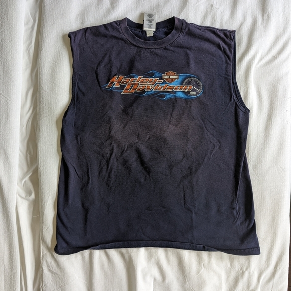 Vintage Harley tank - Picture 1 of 3